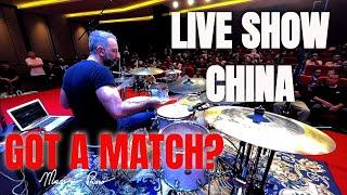 'GOT A MATCH? (C. Corea ) | DRUM COVER | LIVE IN CHINA