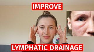 Face Lymphatic Drainage Massage at Home | No Talking