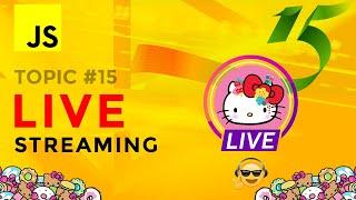 JS #S15  Live video streaming Accessing Webcam and Capturing Image From Webcam Only JAVASCRIPT HTML