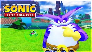 Big the Cat & Froggy in Roblox | Sonic Speed Simulator