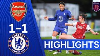 Arsenal 1-1 Chelsea | Women's Super League Highlights