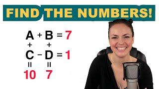 Which numbers are missing? – Math puzzle