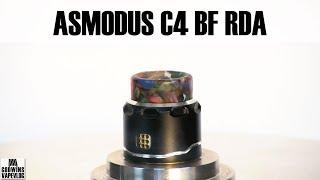 High End Squonk Atomizer - Asmodus C4 LP Single Coil RDA - Review (CZ + EN subs)