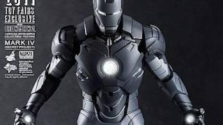 Iron Man 2 Hot Toys Secret Project Mark IV SDCC 2011 Exclusive 1/6 Scale Collectible Figure Review