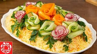 5 most beautiful SALADS! Surprise your guests!