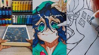 Art drawing tiktok compilations ~ Drawing tiktok #60