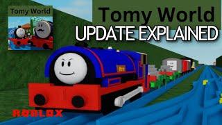 (Update explained) Tomy World  !  (ROBLOX)