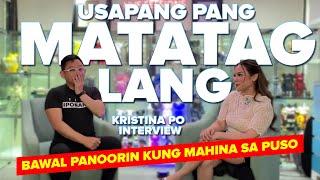 Para Sa Mga May Pinagdadaanan, Usapang Matatag Lang, Chinkee Tan- Kristina Po of Shinjiru Interview