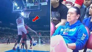 Al Chua can't Believe Justin Brownlee Crazy in your face poster Dunk over Cahilig!