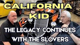 "CALIFORNIA KID" HOLLYWOOD HOT ROD LEGACY AT PETE AND JAKE'S WITH JASON AND JERRY SLOVER
