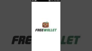 Opening a Freewallet