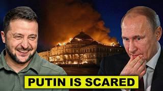 Putin Fears For His Life As Ukraine Strikes Kremlin