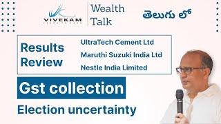 Wealth Talk | Results review | GST Collection | Election uncertainty | Ultratech | Maruthi | Nestle