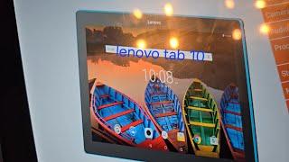 Set up Lenovo Tab 10