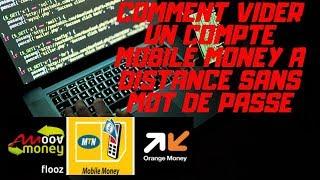 comment vider un compte mobile money a distance sans mot de passe