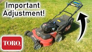 Toro TimeMaster Won't Climb Hills -- Easy Fix!