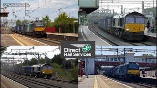 Tesco Direct Rail Services Compilation #freight #trains