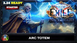 [PoE 3.24] ARC TOTEM HIEROPHANT - BUILD REVIEW - PATH OF EXILE NECROPOLIS - POE BUILDS