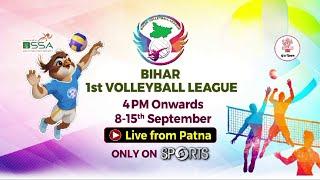 First Ever Bihar Volleyball League 2024; LIVE on DD Sports  from September 8 to 15.