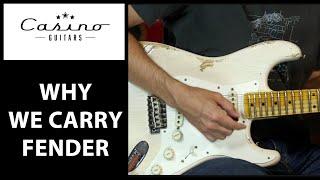 Why We Carry Fender Guitars