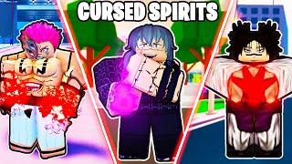 Using CURSED SPIRITS in EVERY JJK Battlegrounds Game (Roblox)