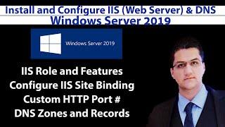 How to Configure IIS and DNS Role for Web Server (HTTP) - Windows Server 2019