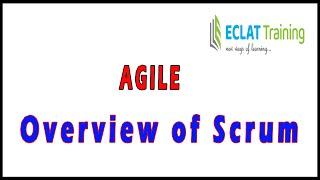 AGILE I Agile Overview of Scrum I Eclat Training