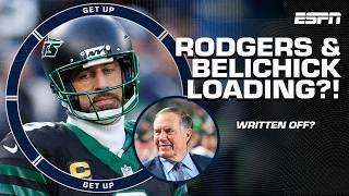 AARON RODGERS & BILL BELICHICK TO TEAM UP?  Greeny is COMPLETELY ON BOARD! | Get Up