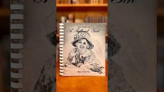 A rare tattoo book ~ The Story of a Tattooed Girl by Miss Cindy Ray #rarebook #books #tattoo #book
