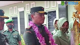 KUNJUNGAN KERJA DANREM 031/WB BRIGJEN TNI PARLINDUNGAN HUTAGALUNG KEKODIM 0314/INHIL