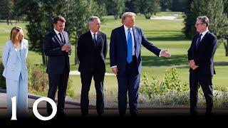Prime Minister Keir Starmer at G7 Canada
