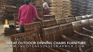 TEAK FURNITURE CARE AND MAINTENANCE - OUTDOOR FURNITURE OILED FINISHED