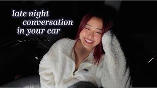 ASMR you just picked up your best friend in your car (flirty)