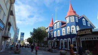 Akureyri, Iceland - Downtown Akureyri City Tour (2022)