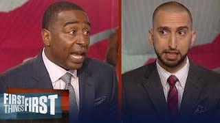 Cris Carter and Nick Wright on Kawhi Leonard's trade to Toronto Raptors | NBA | FIRST THINGS FIRST