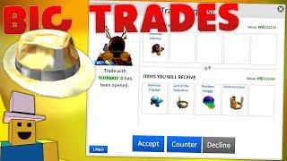 REVIEWING BIG TRADES ONLY! | ROBLOX Trading