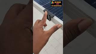Use of Water drain clip #sbsolarshop #solar #utlsolar #mannargudi #dcproducts