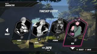 RWBY Grimm Eclipse all playable characters including DLC outfits