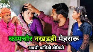 कामचोर नखड़ही मेहरारू/ अवधी कॉमेडी वीडियो/ Vikas awadhi comedy/ #comedy #avadhi #vikasawadhicomedy