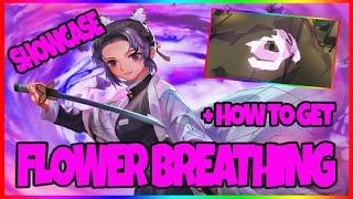 FLOWER BREATHING SHOWCASE + HOW TO GET IT lN RO-SLAYER (ROBLOX)