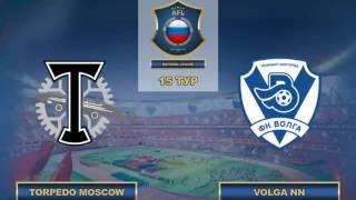 AFL16.FNL.15 Тур. Torpedo Moscow - Volga NN