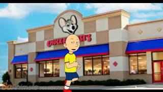 Caillou goes to chuck eeee cheese 5 times in a row