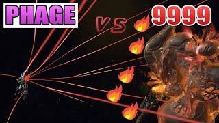 Phage VS Level 9999 Level Cap Disruption | Warframe