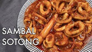 The BEST Sambal Sotong | easy Malay spicy squid recipe