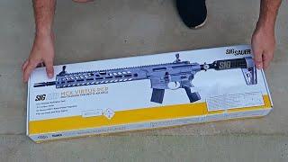 Unboxing Sig Sauer MCX Virtus PCP Air-Rifle  22 Caliber 700 FPS