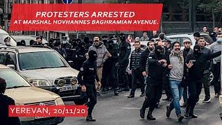 Protests around The National Assembly of Armenia