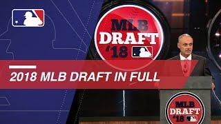 Catch every pick of the 2018 MLB Draft