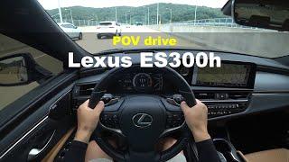 2024 LEXUS ES300h executive POV drive