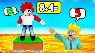 ROBLOX BUT SOLVE THE MATHS OR DIE  Khaleel and Motu Gameplay