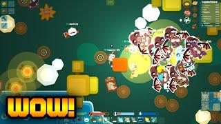 STARVE.IO - **10x LAVA GEAR VS RJ CLAN** // EPIC FOREST MODE FIGHT